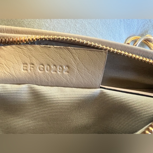 GIVENCHY Sugar Goatskin Leather Mini Pandora Crossbody Bag Handbag, Beige - Picture 4 of 14